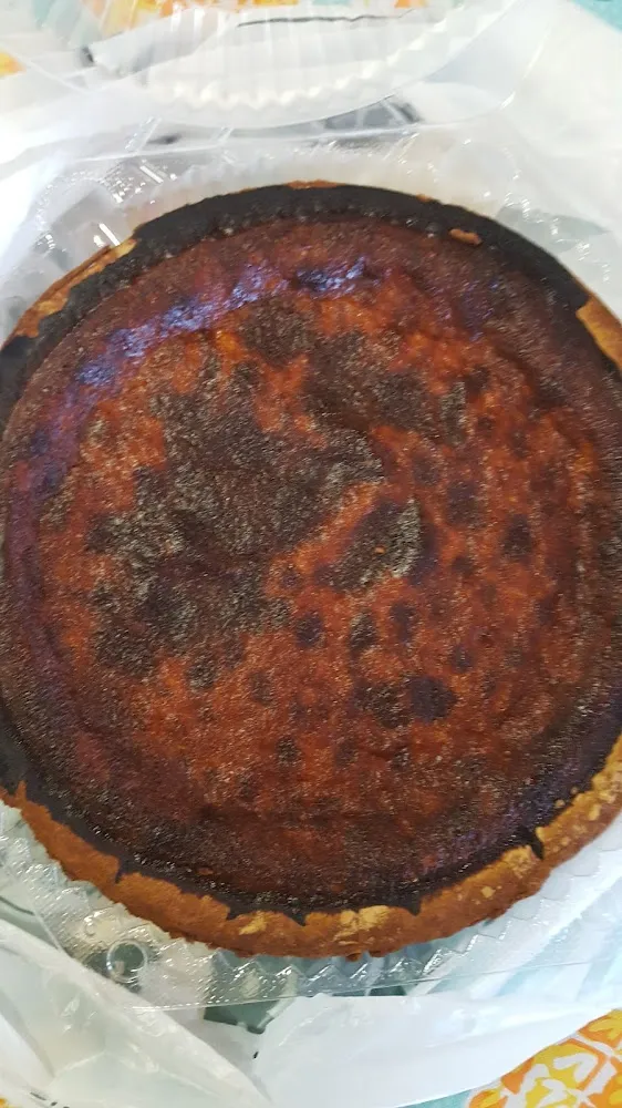 Brown Top Custard Pie-Overbaked